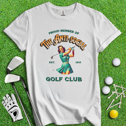 Anti - Social Club T-Shirt - TeeHee Golf Gear