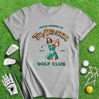 Anti - Social Club T-Shirt - TeeHee Golf Gear