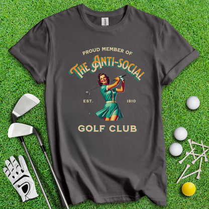 Anti - Social Club T-Shirt - TeeHee Golf Gear