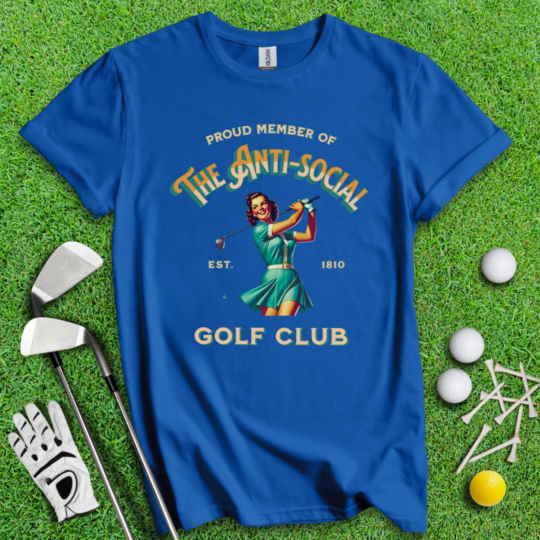 Anti - Social Club T-Shirt - TeeHee Golf Gear