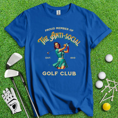 Anti - Social Club T-Shirt - TeeHee Golf Gear