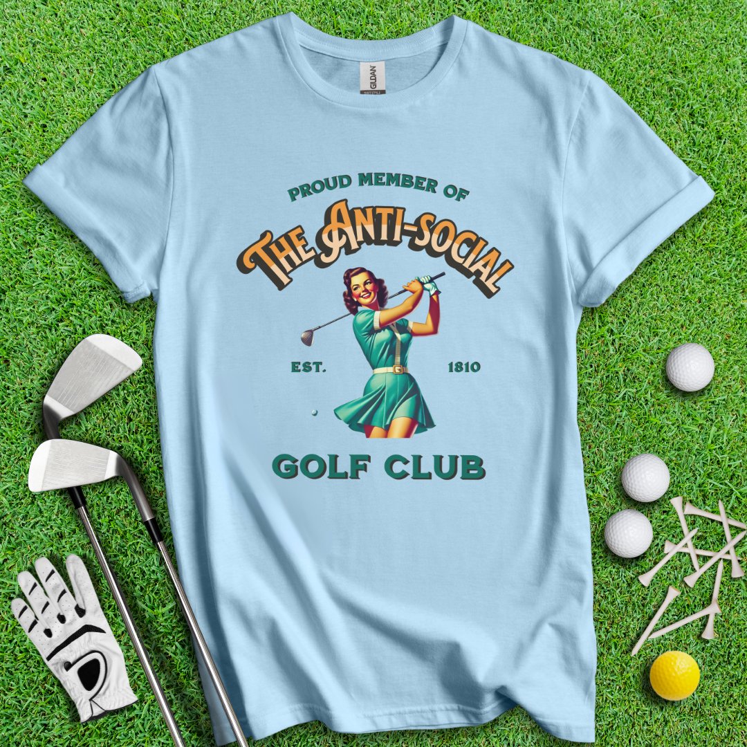 Anti - Social Club T-Shirt - TeeHee Golf Gear