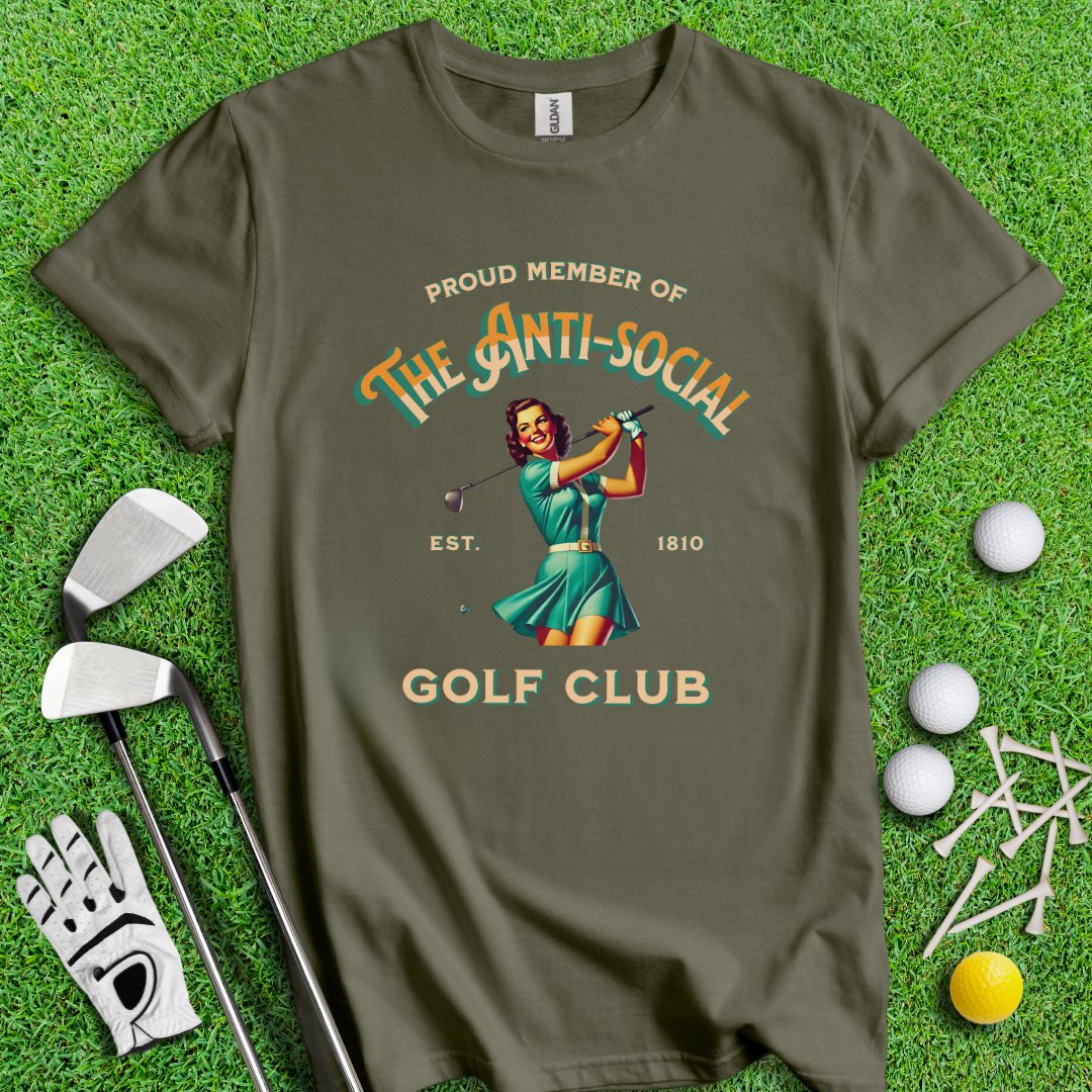 Anti - Social Club T-Shirt - TeeHee Golf Gear