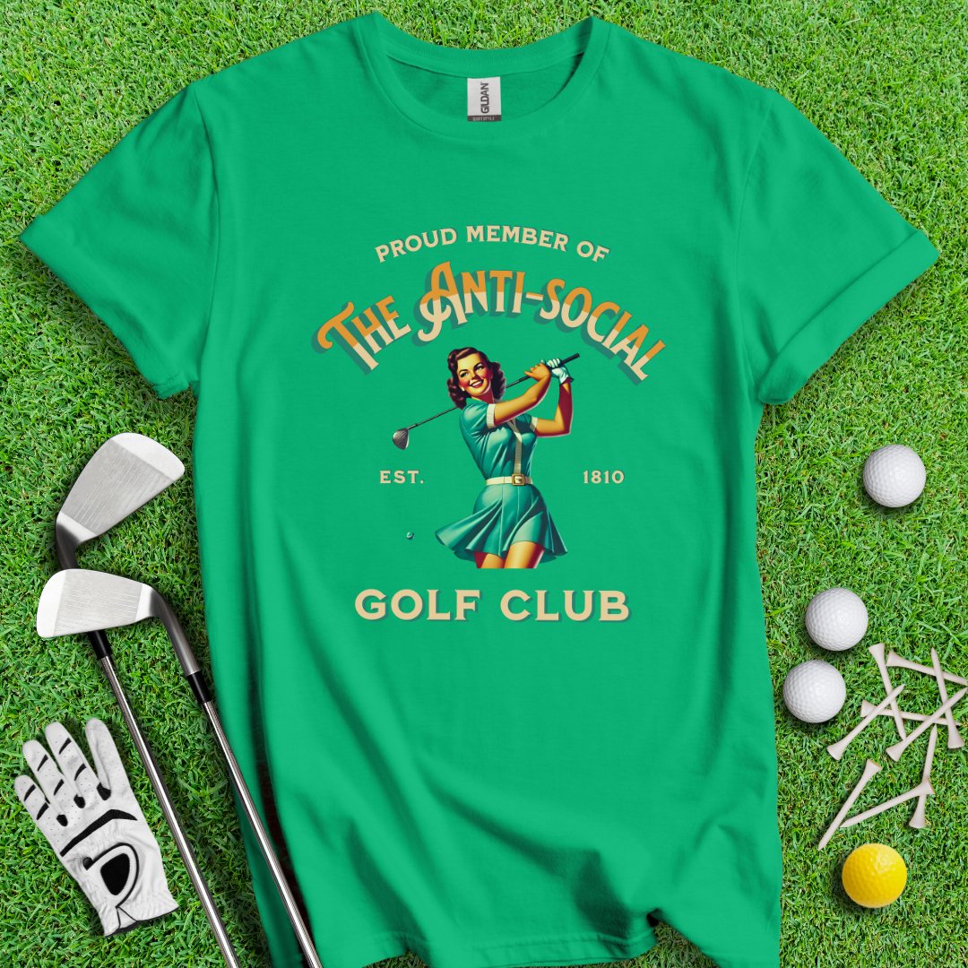 Anti - Social Club T-Shirt - TeeHee Golf Gear