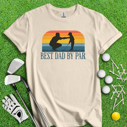 Best Dad By Par T - Shirt - TeeHee Golf Gear