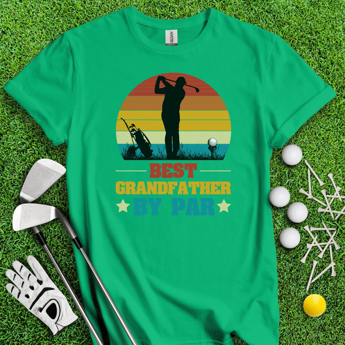 Best Grandfather by Par T - Shirt - TeeHee Golf Gear