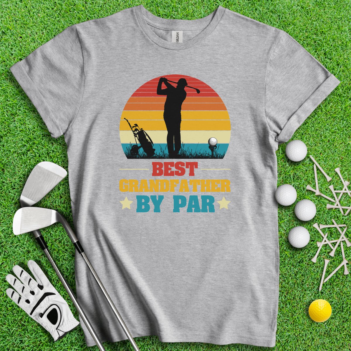 Best Grandfather by Par T - Shirt - TeeHee Golf Gear