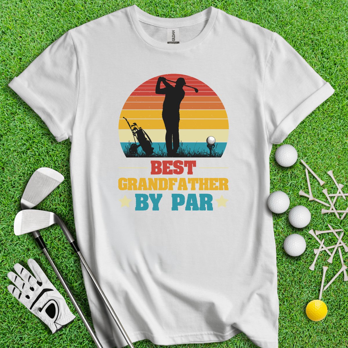 Best Grandfather by Par T - Shirt - TeeHee Golf Gear