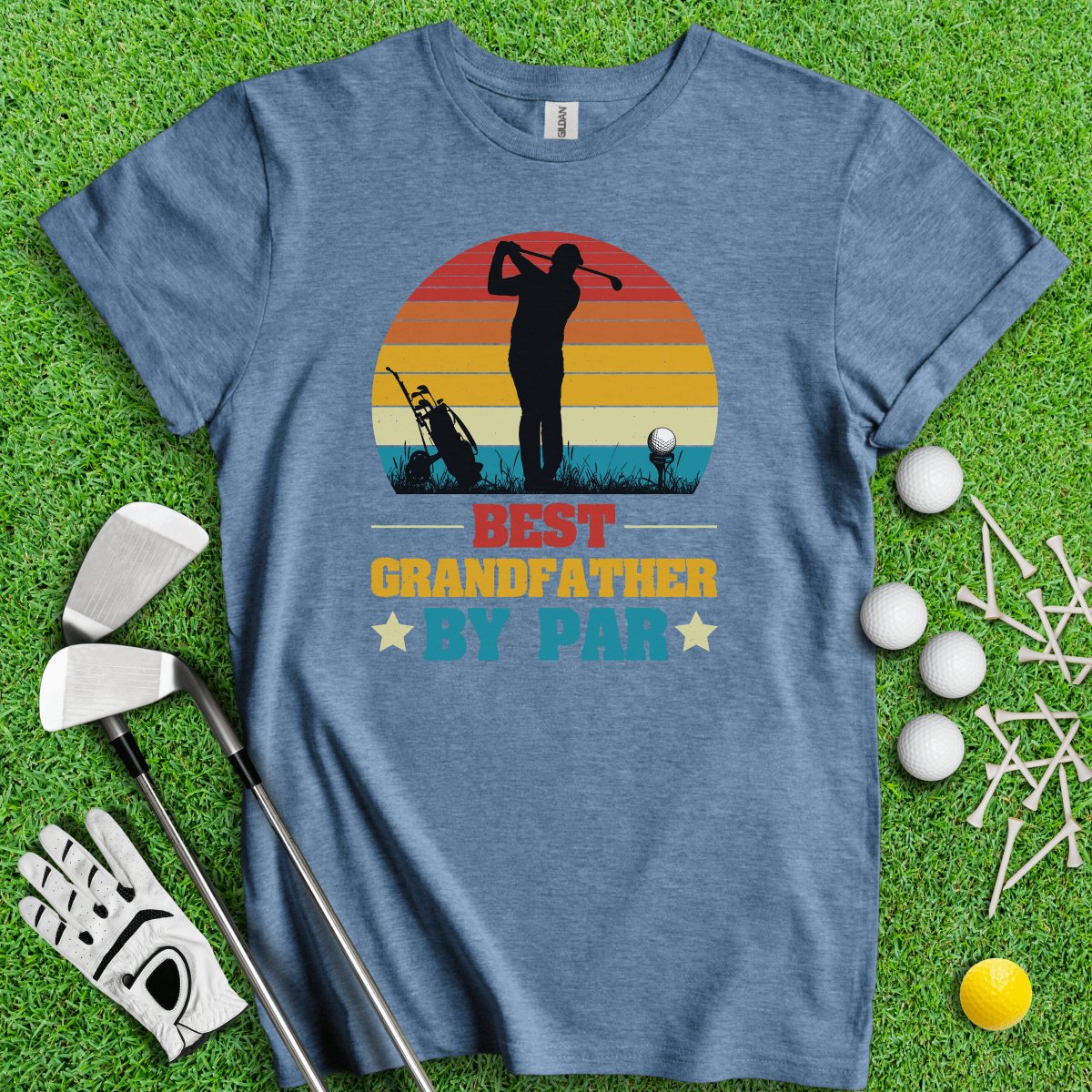 Best Grandfather by Par T - Shirt - TeeHee Golf Gear