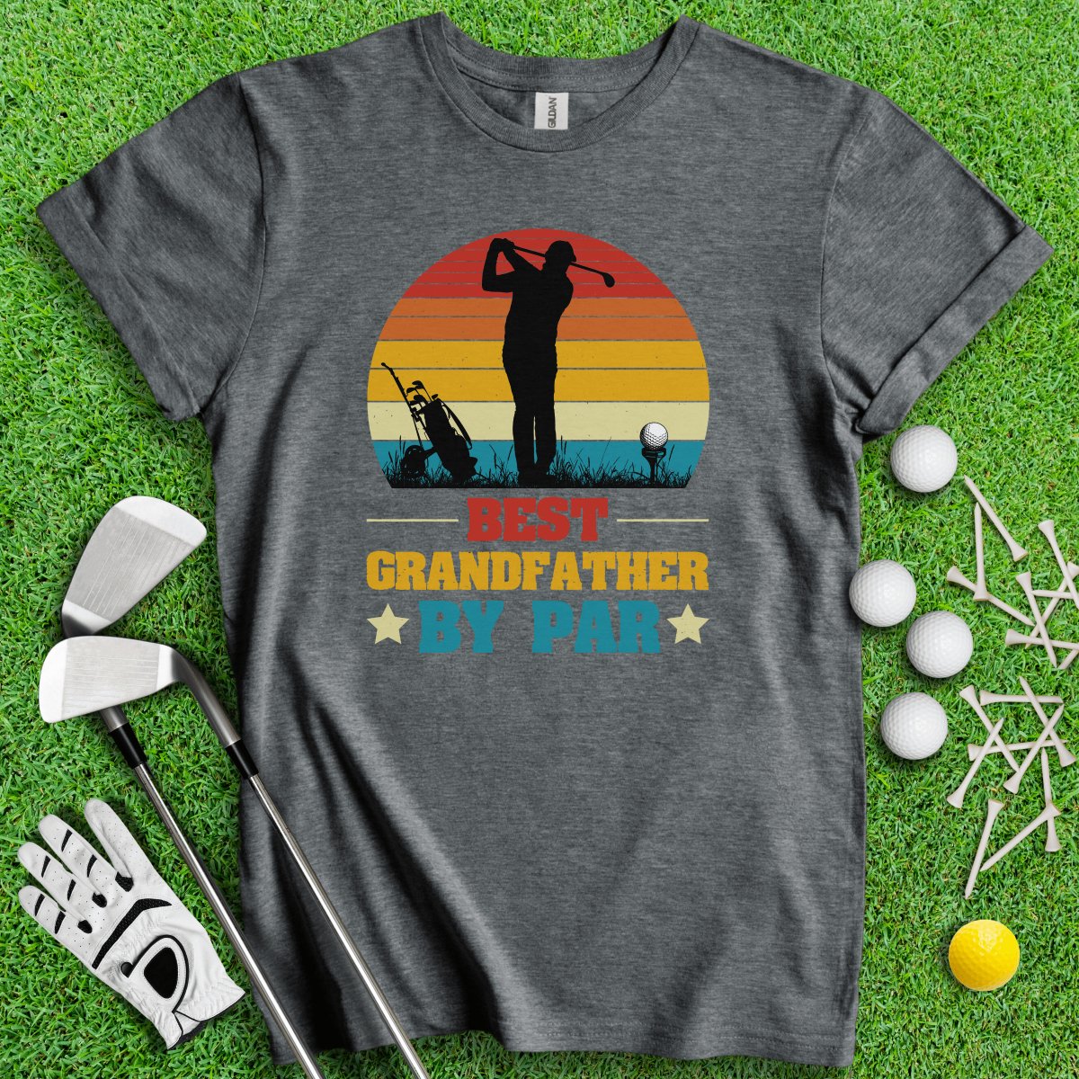 Best Grandfather by Par T - Shirt - TeeHee Golf Gear