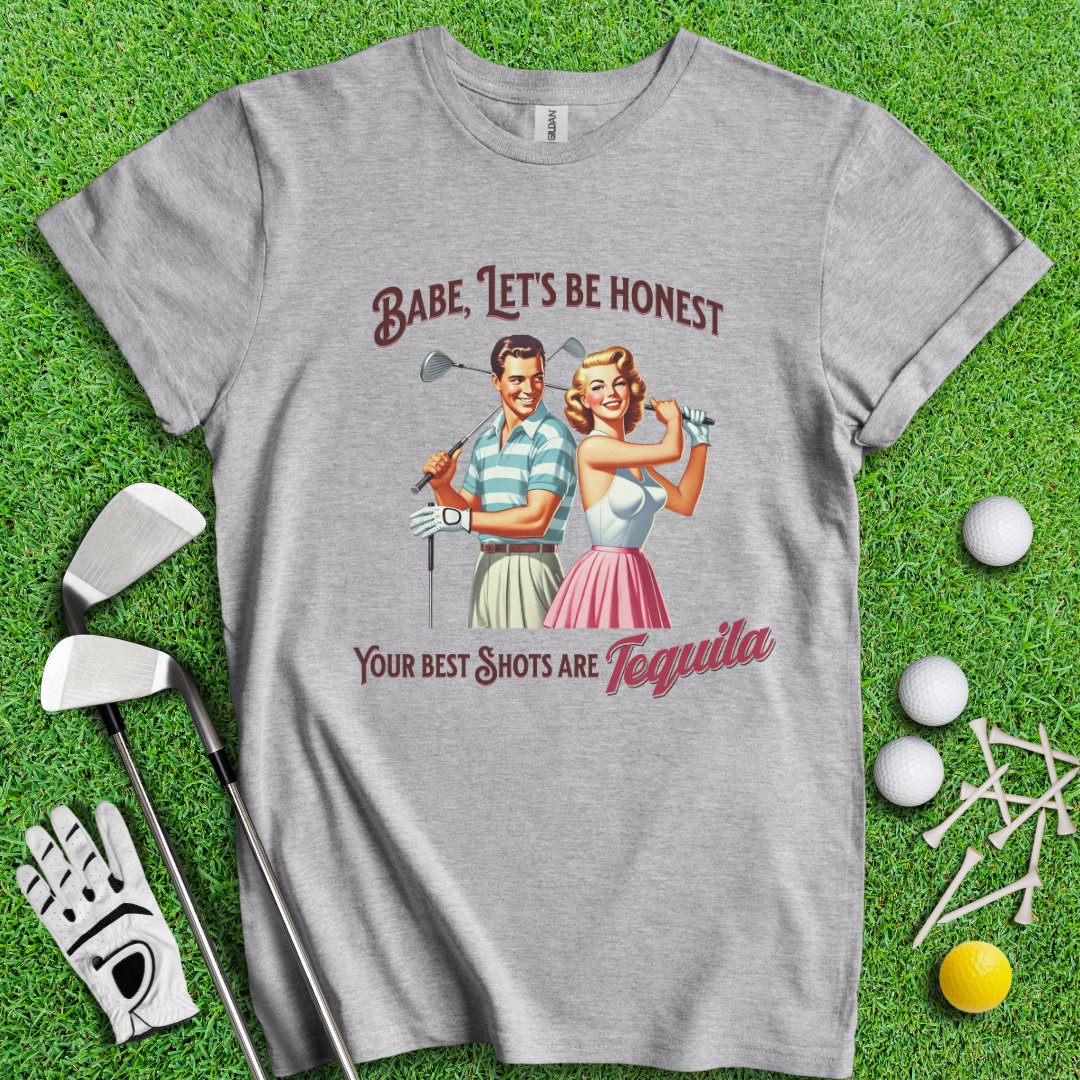 Best Shots Are Tequila T-Shirt - TeeHee Golf Gear