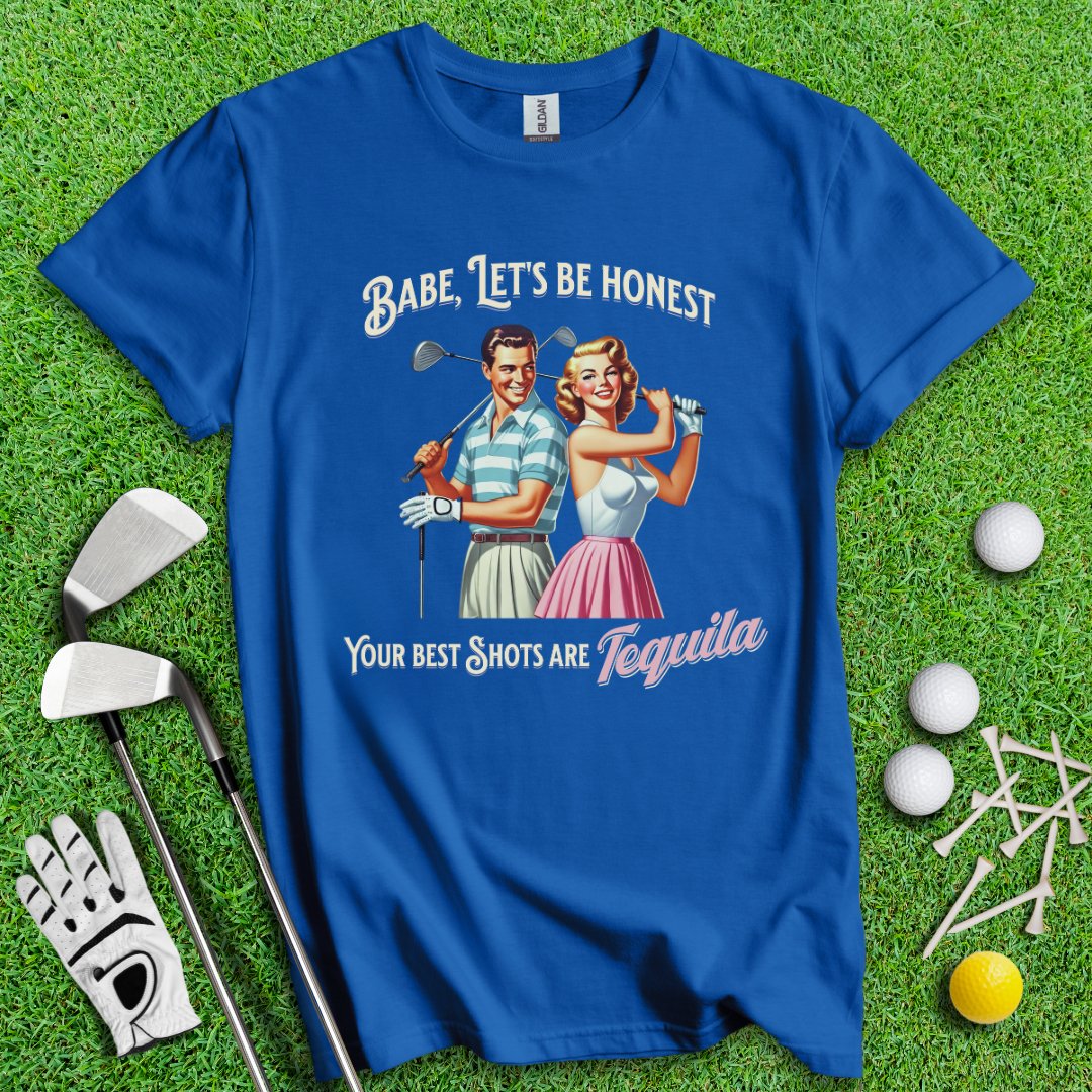 Best Shots Are Tequila T-Shirt - TeeHee Golf Gear