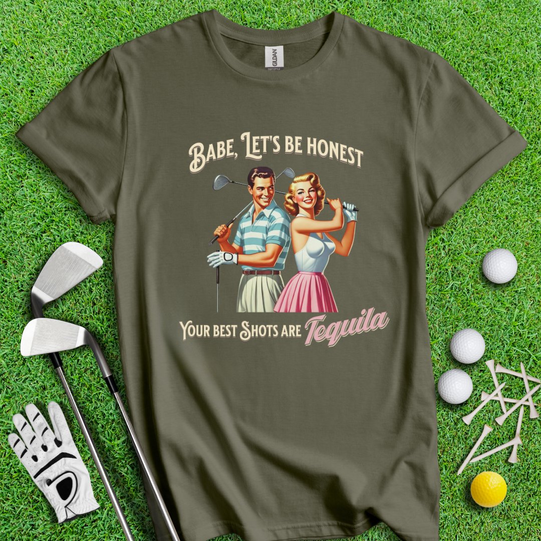 Best Shots Are Tequila T-Shirt - TeeHee Golf Gear