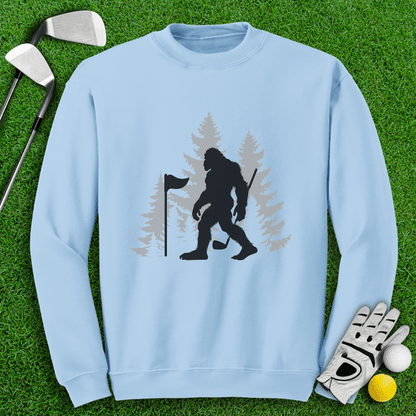 Bigfoot Golfer Crewneck - TeeHee Golf Gear