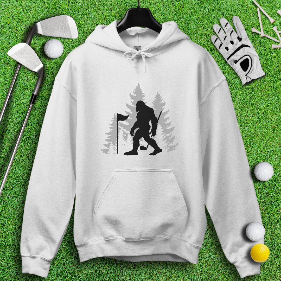 Bigfoot Golfer Hoodie - TeeHee Golf Gear