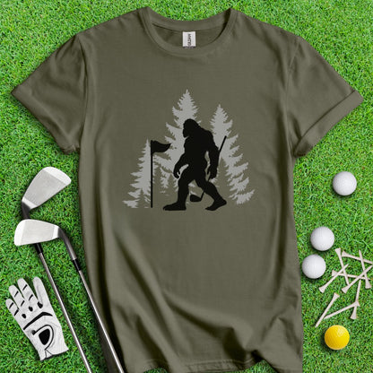 Bigfoot Golfer T-Shirt - TeeHee Golf Gear