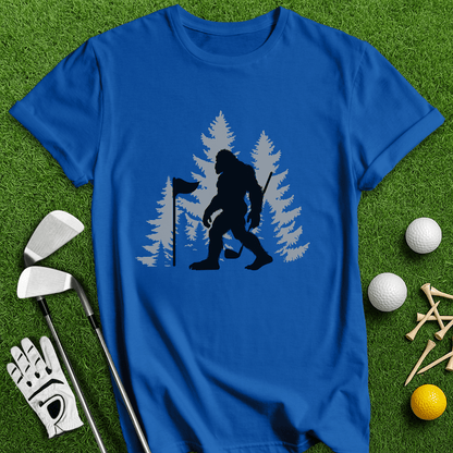 Bigfoot Golfer T-Shirt - TeeHee Golf Gear