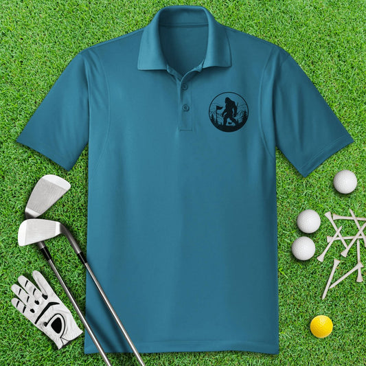 Bigfoot Wander Golf Polo Shirt - TeeHee Golf Gear