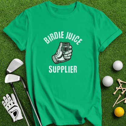 Birdie Juice Supplier T-Shirt - TeeHee Golf Gear