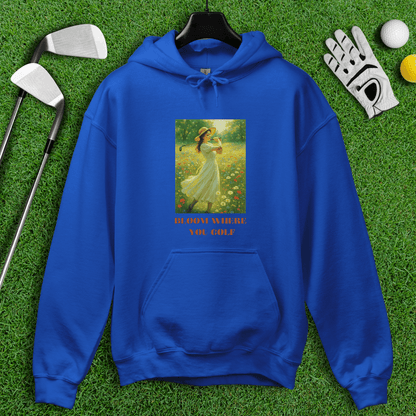 Bloom Where You Golf Hoodie - TeeHee Golf Gear