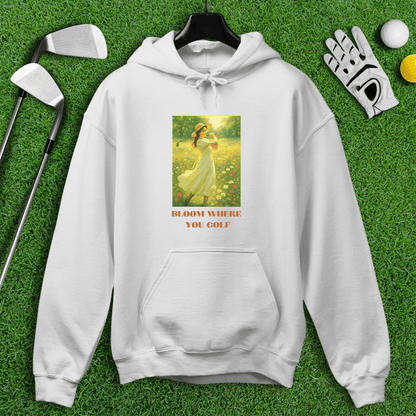 Bloom Where You Golf Hoodie - TeeHee Golf Gear