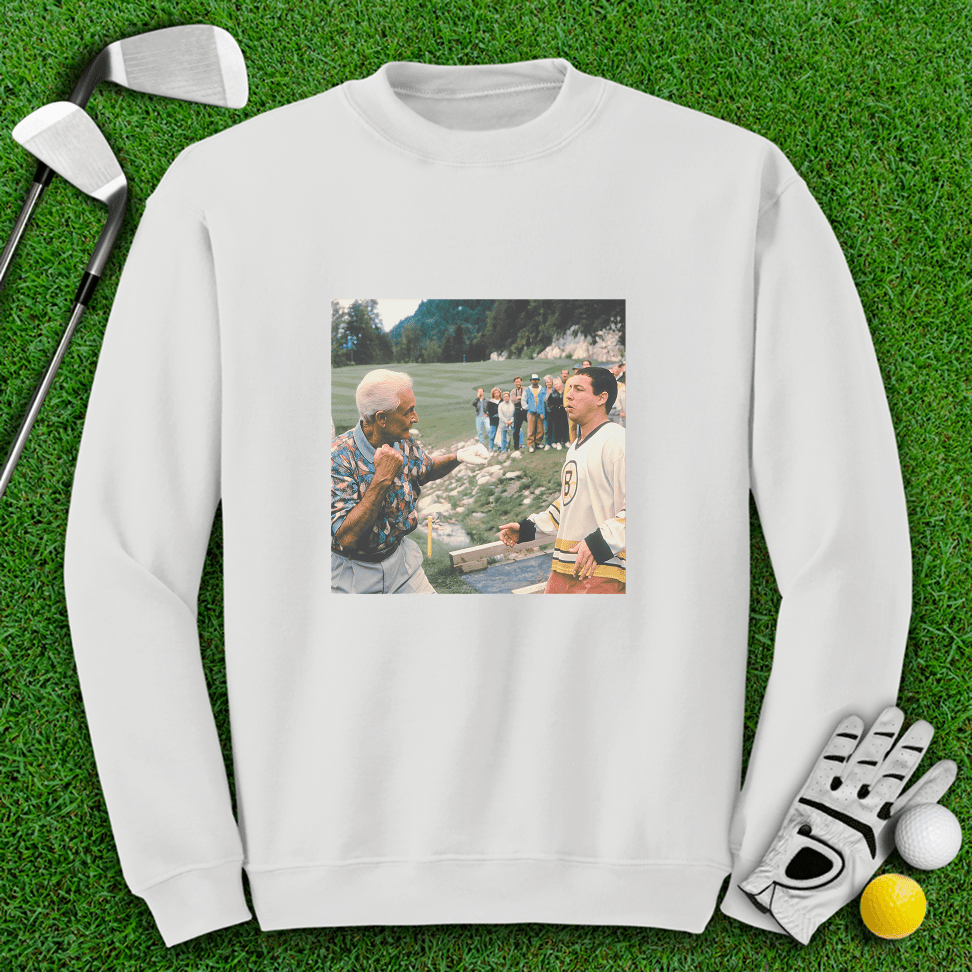 Bob Barker Punch Crewneck - TeeHee Golf Gear