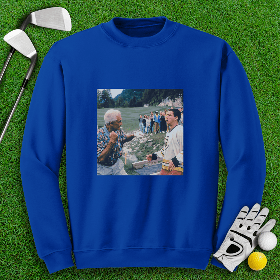 Bob Barker Punch Crewneck - TeeHee Golf Gear