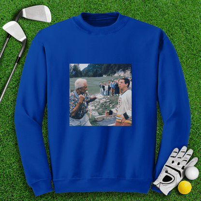Bob Barker Punch Crewneck - TeeHee Golf Gear