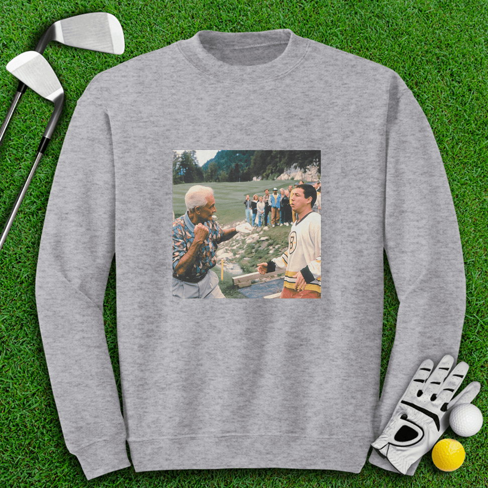 Bob Barker Punch Crewneck - TeeHee Golf Gear