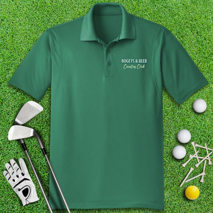 Bogeys & Beer Club Polo Shirt - TeeHee Golf Gear