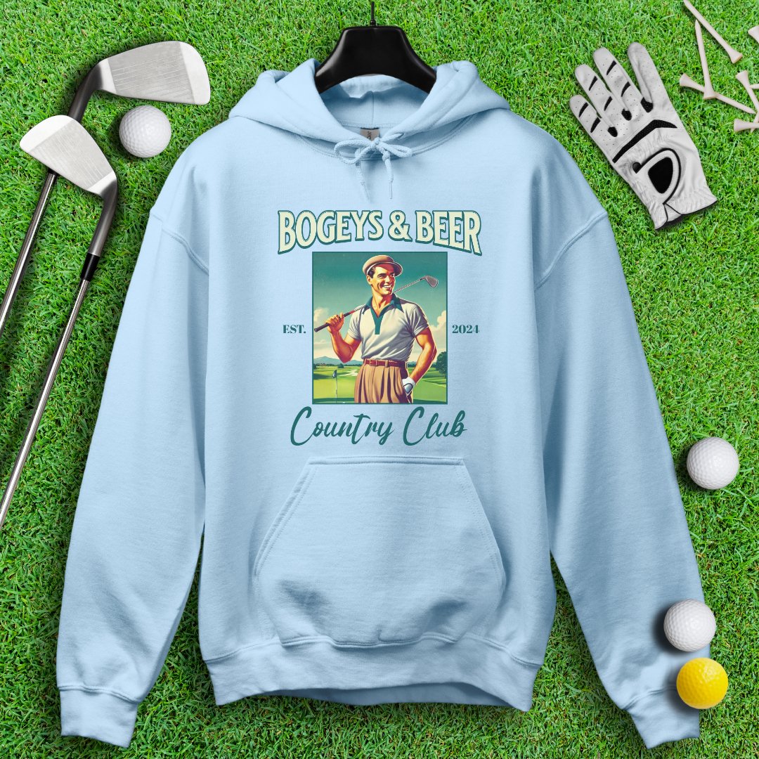 Bogeys & Beer Country Club Hoodie - TeeHee Golf Gear