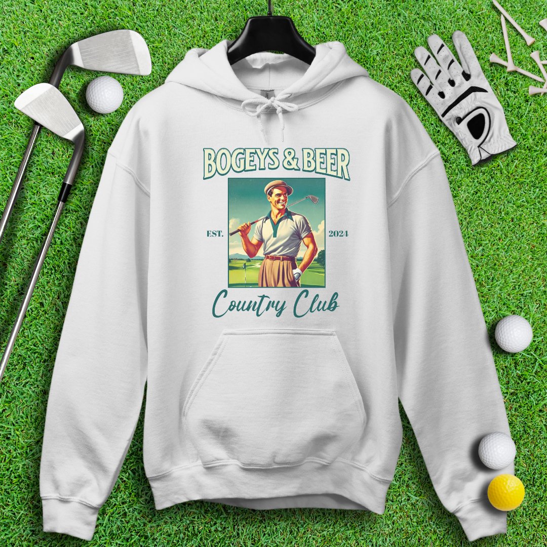 Bogeys & Beer Country Club Hoodie - TeeHee Golf Gear