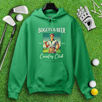 Bogeys & Beer Country Club Hoodie - TeeHee Golf Gear