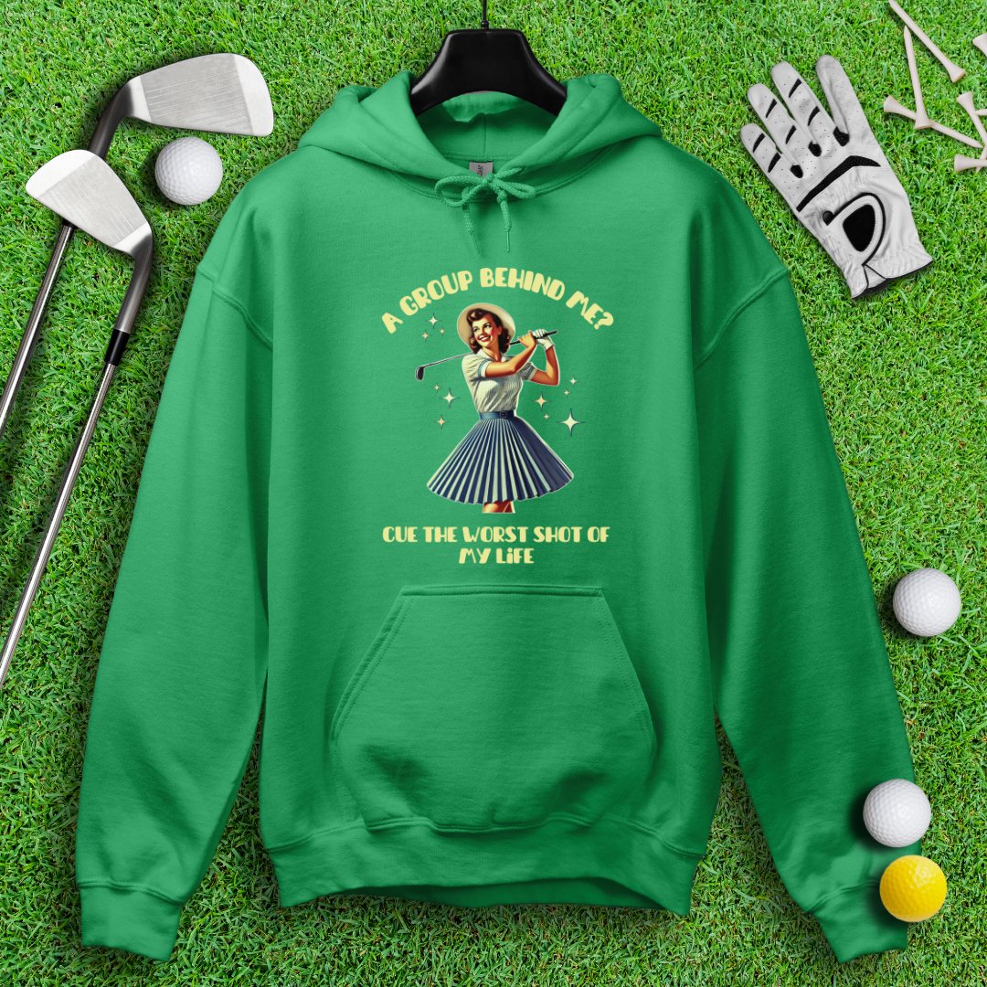 Can't Golf When Group Behind Me Hoodie - TeeHee Golf Gear