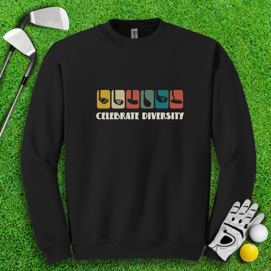 Celebrate Diversity Crewneck - TeeHee Golf Gear