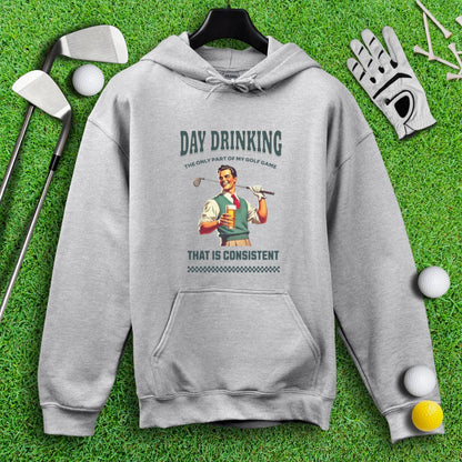 Consistent at Day Drinking Hoodie - TeeHee Golf Gear