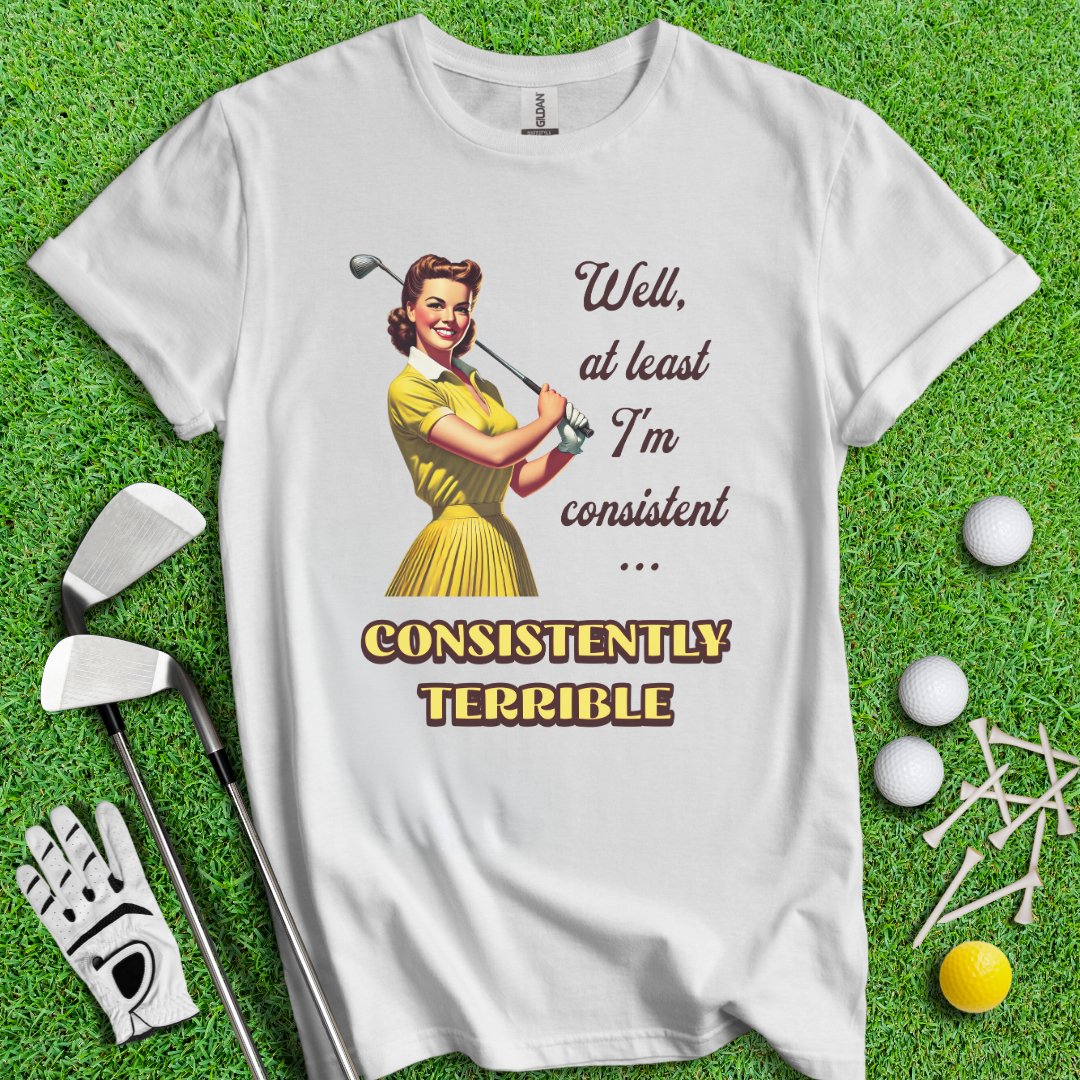 Consistently Terrible Golf T-Shirt - TeeHee Golf Gear