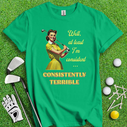 Consistently Terrible Golf T-Shirt - TeeHee Golf Gear