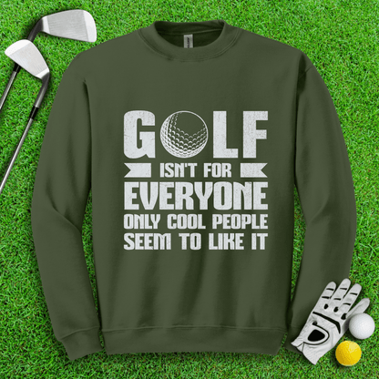 Cool People Like Golf Crewneck - TeeHee Golf Gear