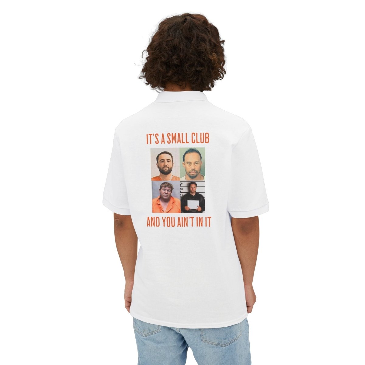 Custom Mugshot Polo Shirt - TeeHee Golf Gear