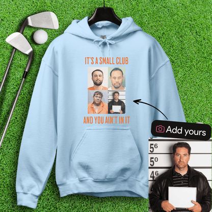 Custom Mugshot Small Club Hoodie - TeeHee Golf Gear