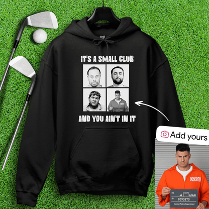 Custom Mugshot Small Club Hoodie - TeeHee Golf Gear