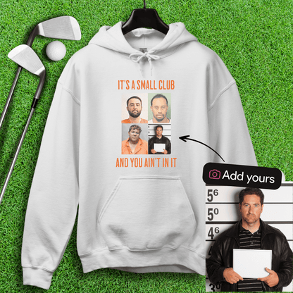 Custom Mugshot Small Club Hoodie - TeeHee Golf Gear