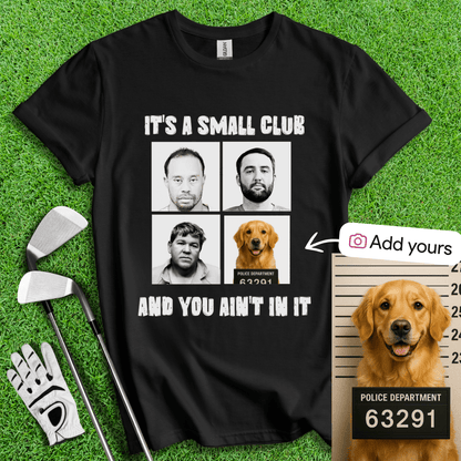 Custom Mugshot T-shirt - TeeHee Golf Gear
