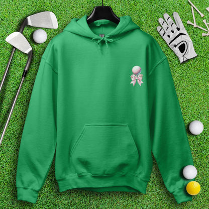 Cute Coquette Floral Golf Hoodie - TeeHee Golf Gear