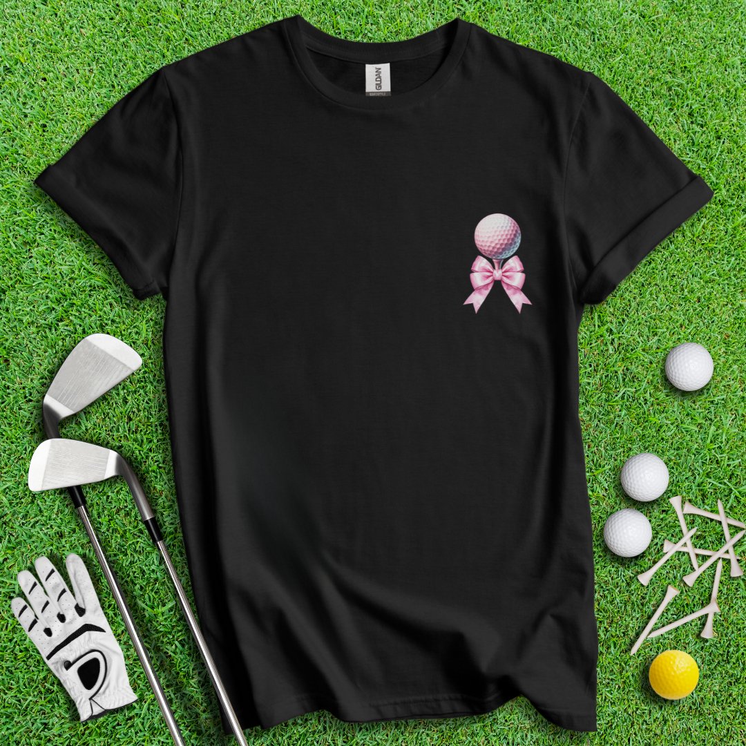 Cute Coquette Golf Ball T-Shirt - TeeHee Golf Gear