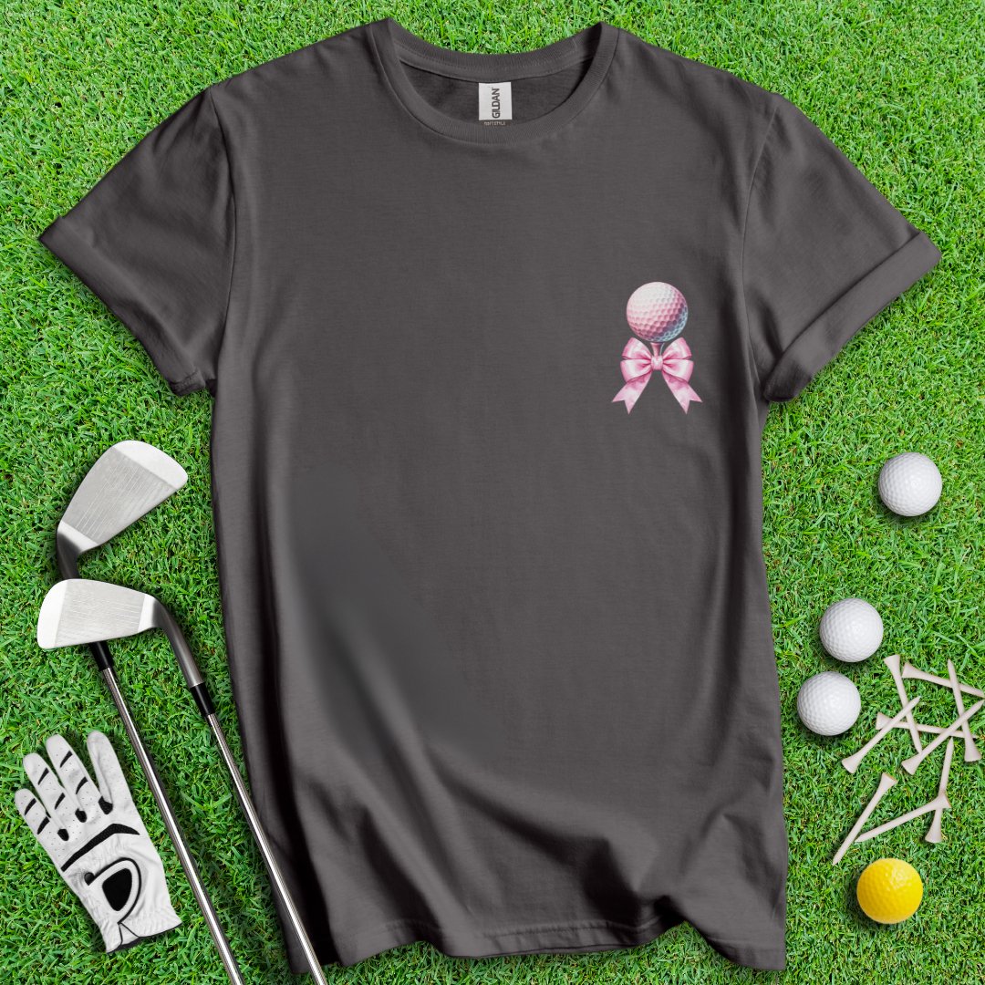 Cute Coquette Golf Ball T-Shirt - TeeHee Golf Gear