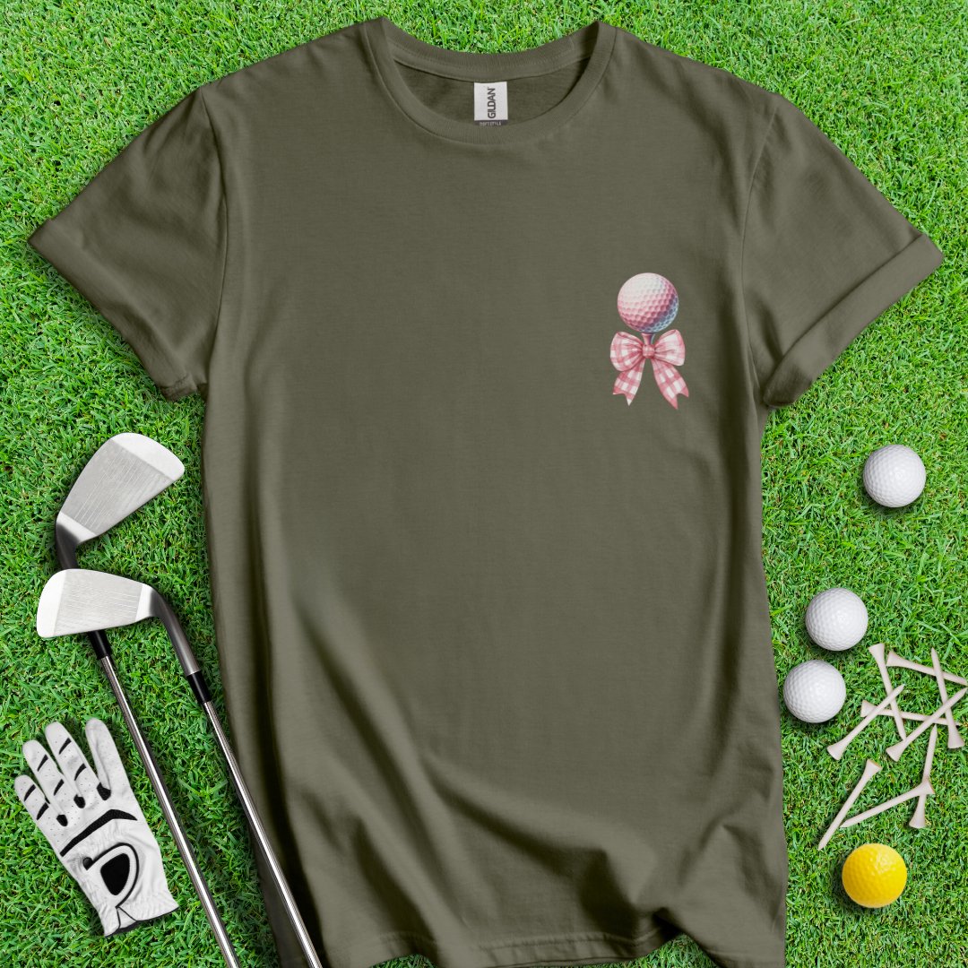 Cute Coquette Golf Ball T-Shirt - TeeHee Golf Gear