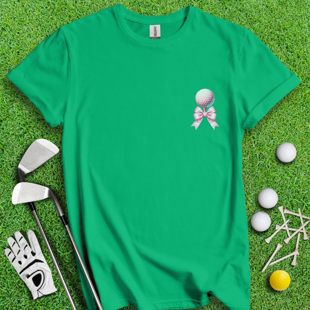 Cute Coquette Golf Ball T-Shirt - TeeHee Golf Gear