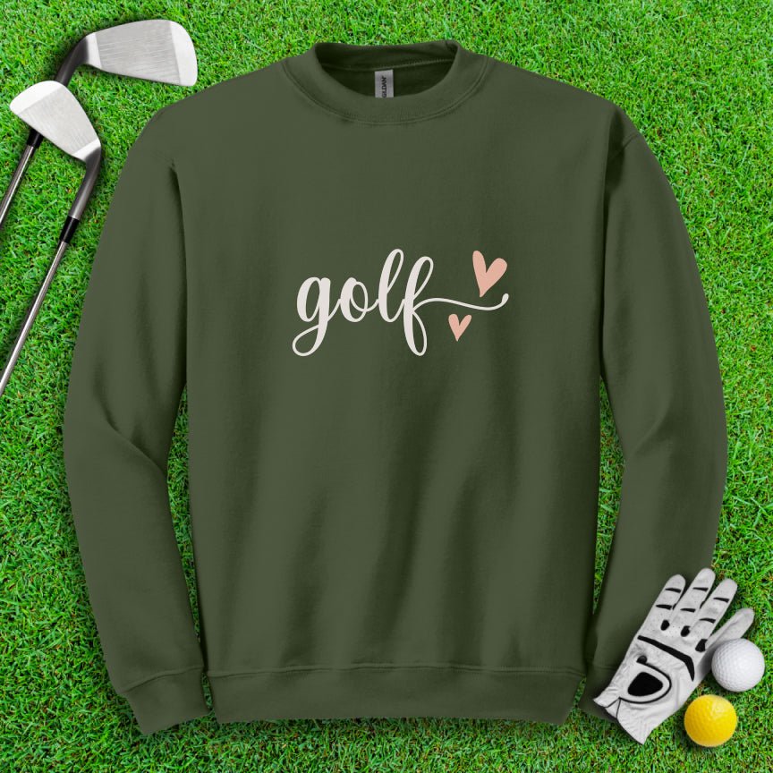 Cute Simple Golf Crewneck - TeeHee Golf Gear
